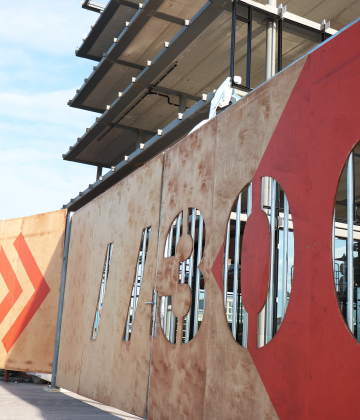 Houten bouwborden | Goos Print & Sign