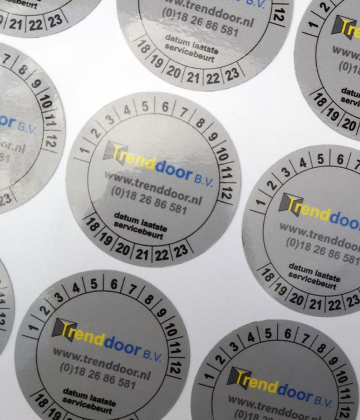 Keuringstickers | Goos Print & Sign