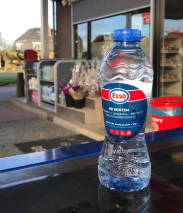 Flesje met eigen etiket | Goos Print & Sign