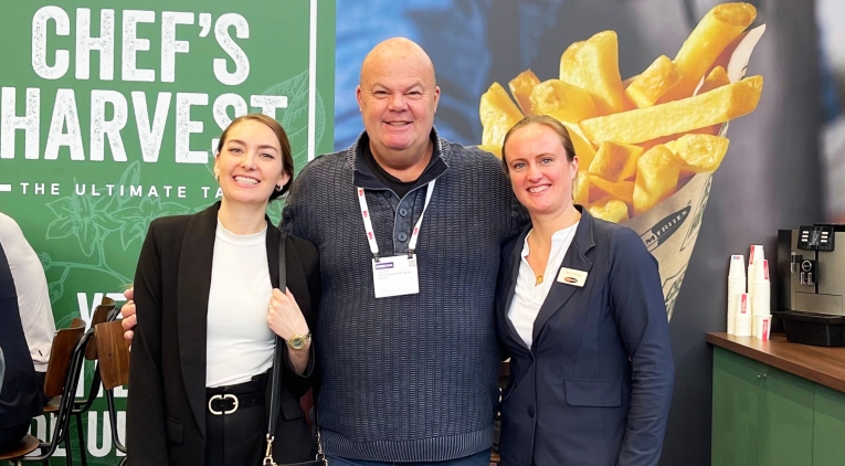 Drukwerk en aankleding Farm Frites op Horecavabeurs | Goos Print & Sign