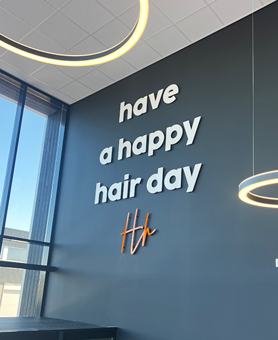 Happy Hair | Goos Print & Sign