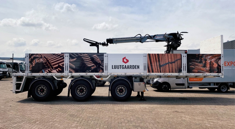 De vrachtwagens van Luijtgaarden | Goos Print & Sign