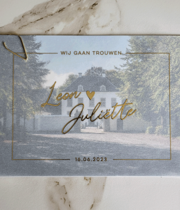 Trouwkaarten | Goos Print & Sign